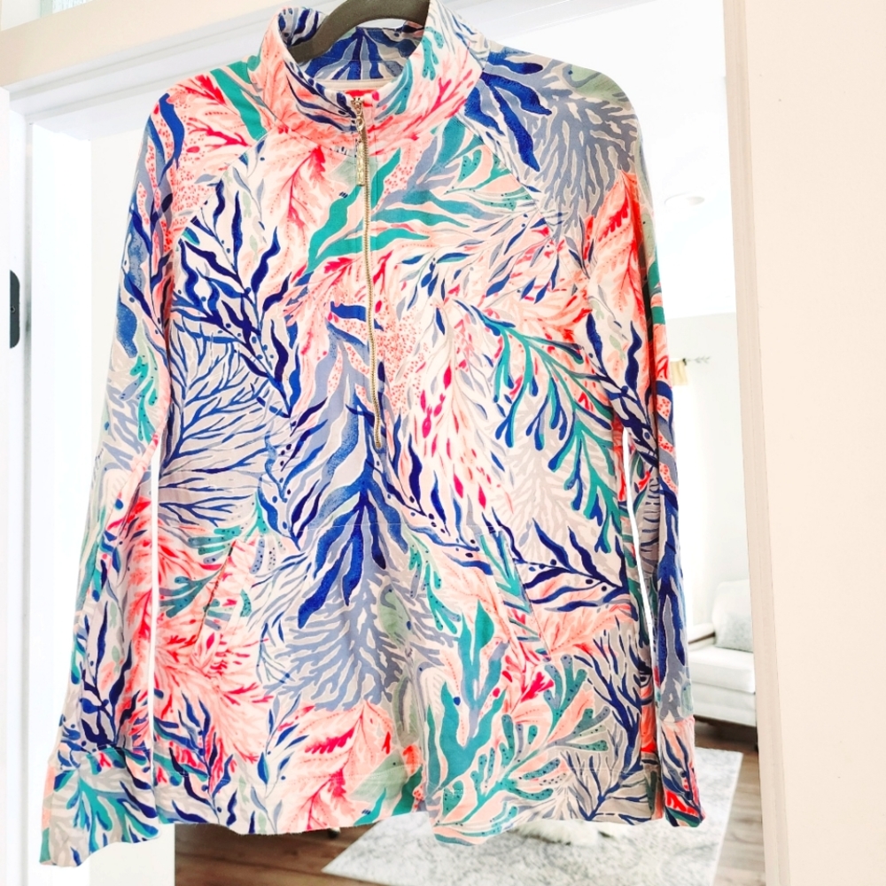 Lilly Pullitzer popover half zip